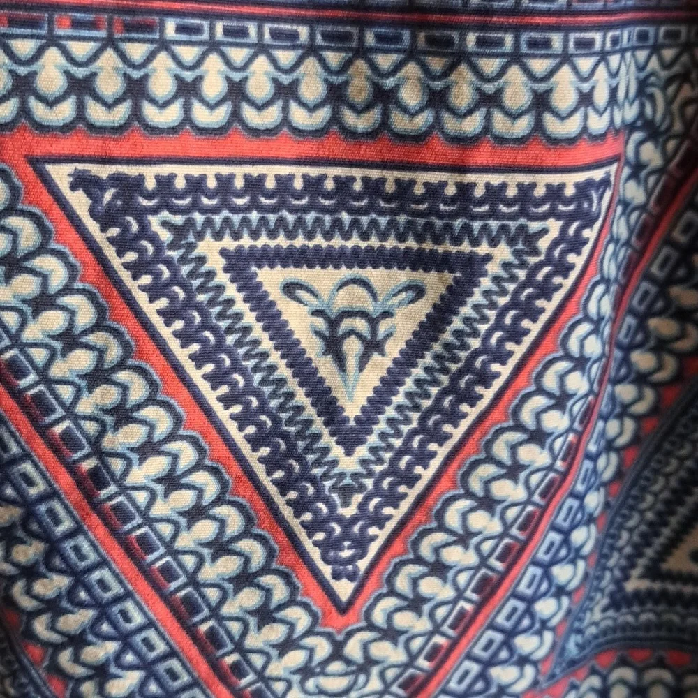Patagonia Aztec Baggies Mini Skirt With Pockets Nylon Coral/Blue Size Small NWOT - Picture 5 of 8